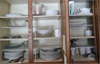 Dishware incl. Mugs, Bowls, Serving Plate, etc.