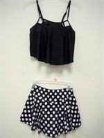 Black polkadot bikini (medium)