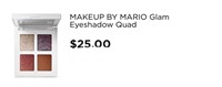 $25.00 MAKEUP BY MARIO Glam Eyeshadow Quad Color