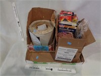Box Lot - Painting Supplies, Auto items & More