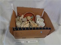 Box Lot - Sets of Cups, Vintage Glass & More