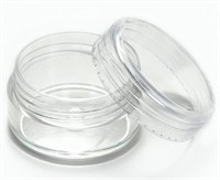 Clear Plastic Containers With Lids, 36CT