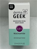 (6x Bid) Derma Geek 0.5 Oz Facial Night Cream