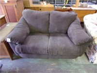 BROWN LOVESEAT - IN GOOD CONDITION