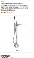 TUB FAUCET (OPEN BOX)