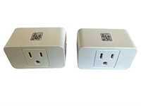 2 Pack WiFi Smart Outlet Plugs