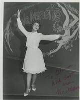 Mae Madison signed photo