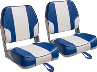 A Pair of New Low Back Folding Boat Seats(2 Seats)