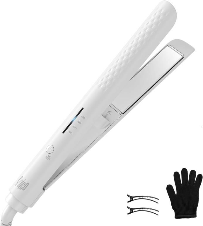 Professional 2-in-1 Hair Straightener and Curler