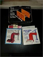NIB Woodworkers Vise & hold down clamps