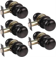 SEALED-Bronze Passage Door Knob Set