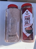 2 Set of Himalayan Pink Salt (38oz)