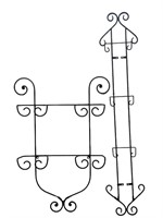 Scroll Design Decorative Plate Holders