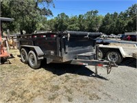 7'x12'x2' Tandem Axle Dump Trailer