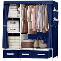 B639  Brochao Portable Closet, ZPL Wardrobe - Blue