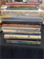 Stack of Doll Reference Books.