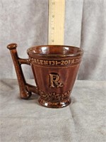 VINTAGE BROWN PHARMACY MUG