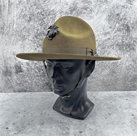 WW2 USMC Marine Corps Campaign Hat