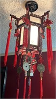 M - VINTAGE ASIAN LANTERN HANGING LAMP (B20)