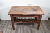 Mission Style Library Table