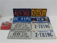 Vintage and Customized License Plates