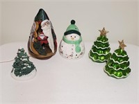 Assorment of Light Up Holiday Figurines