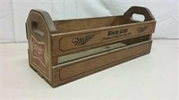 Vintage Miller High Life Wooden Carry Case