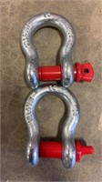 New 3/4" Clevis, 3/4 Tons