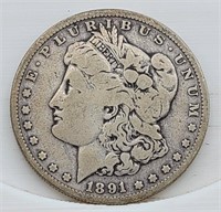 18981-O Morgan Silver Dollar - VG