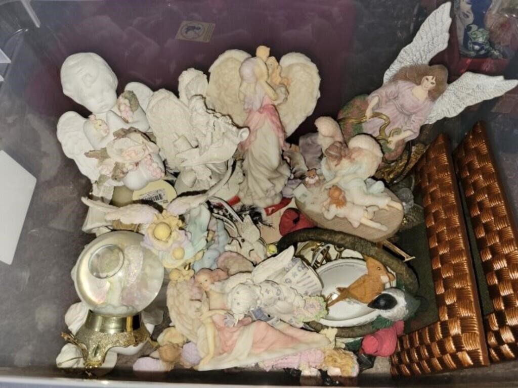 COLLECTION OF ANGEL FIGURINES - INCLUDES (3) SERAP