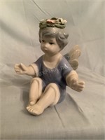 Porcelain Sitting Angel