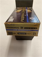 Federal 9MM Luger 124 grain 50 RNDS
