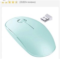 Slim Wireless Mouse Colour: Teal