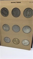 Vintage Casino Token Lot (lot of 54)