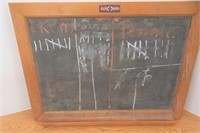 Vintage School Chalk Board 22.5x16.5"