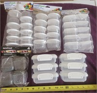Lot of Small Storage Containers