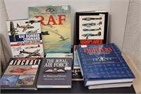 LOT OF AIRPLANE BOOKS
