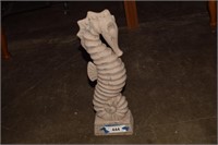 16" Tall Concrete Seahorse