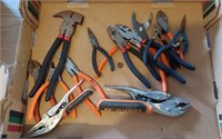 HUSKY ADJUSTABLE WRENCH AND PLIER LOT