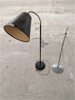 Vintage Adjustable Floor Lamp with Shade &