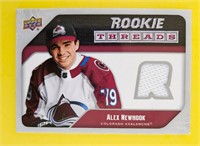 Alex Newhook 2021-22 UD Rookie Threads