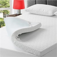 3 Inch Gel Memory Foam Mattress Topper Queen Size