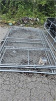 10'x10'x6' chainlink dog kennel