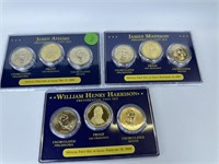 Presidential Coin Sets (3)