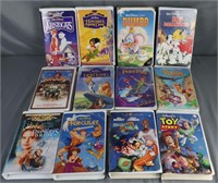 Disney VHS Tapes Assortment