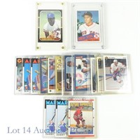 16 Rookie Baseball & Hockey Sports Cards