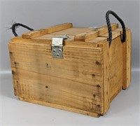 Vintage US Military Mortar Ammo Box