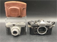 Realist & Fujica STX-1 Film Cameras
