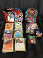 Pokemon Trading Cards, Markers & Tins - 300+ cards