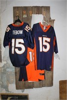 LOT OF NFL FOOTBALL JERSEYS